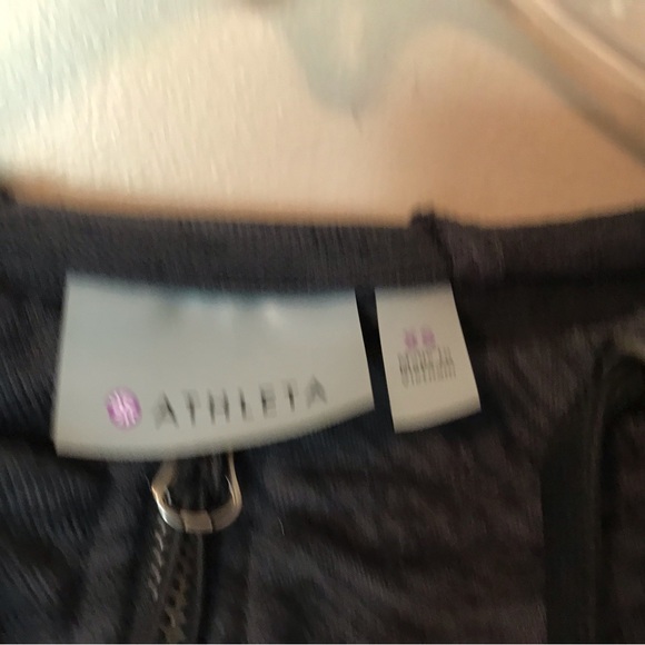 Athleta Heather Grey Full Zip Hoodie - Picture 6 of 8